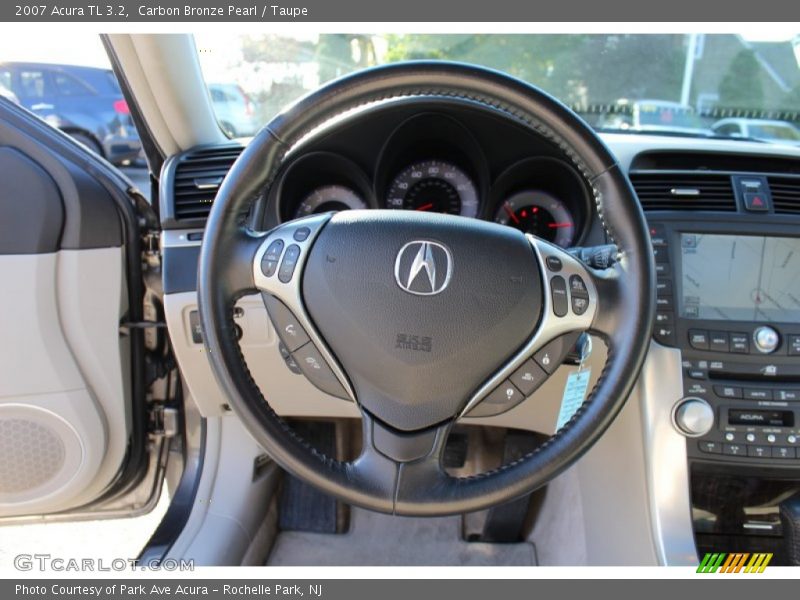 Carbon Bronze Pearl / Taupe 2007 Acura TL 3.2