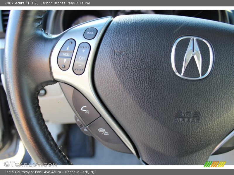 Carbon Bronze Pearl / Taupe 2007 Acura TL 3.2
