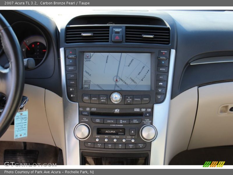Carbon Bronze Pearl / Taupe 2007 Acura TL 3.2