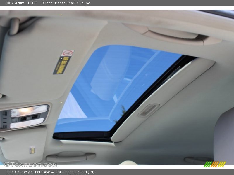 Carbon Bronze Pearl / Taupe 2007 Acura TL 3.2