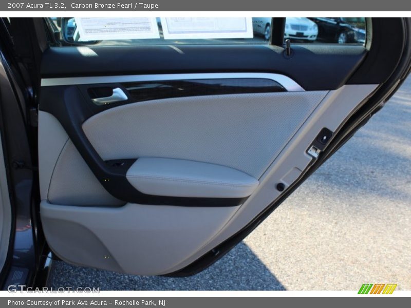 Carbon Bronze Pearl / Taupe 2007 Acura TL 3.2