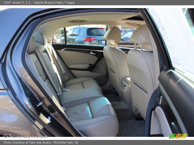 Carbon Bronze Pearl / Taupe 2007 Acura TL 3.2