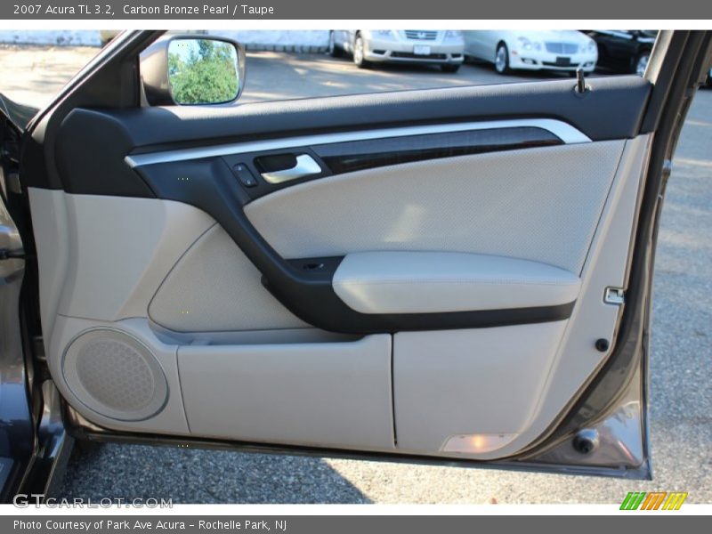 Carbon Bronze Pearl / Taupe 2007 Acura TL 3.2