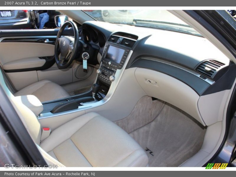 Carbon Bronze Pearl / Taupe 2007 Acura TL 3.2