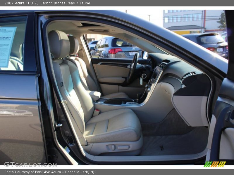 Carbon Bronze Pearl / Taupe 2007 Acura TL 3.2