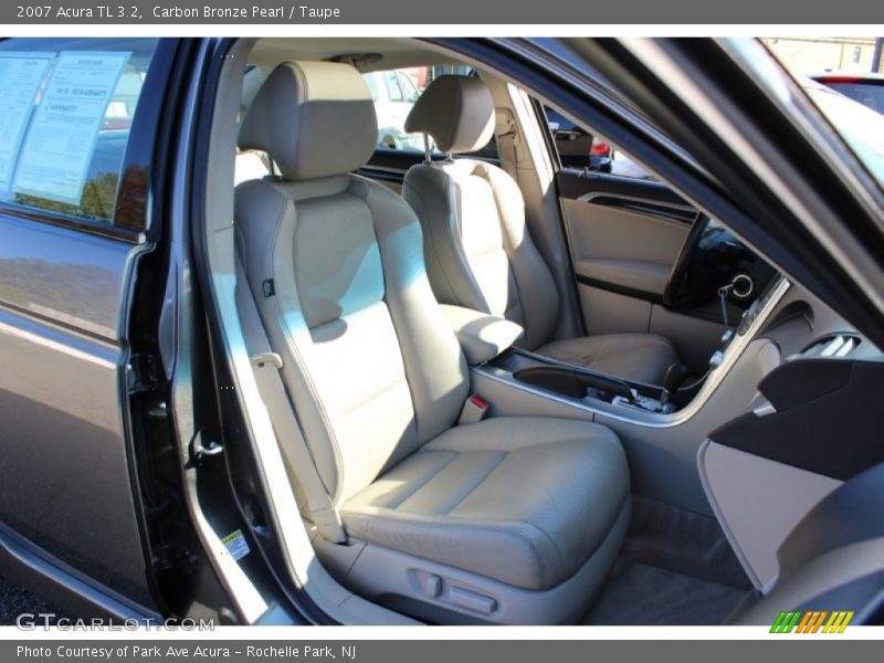 Carbon Bronze Pearl / Taupe 2007 Acura TL 3.2