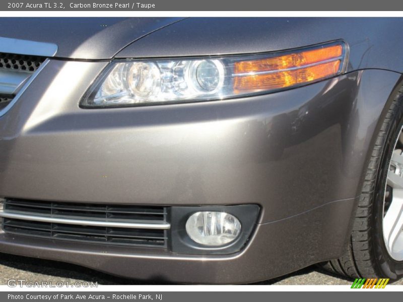 Carbon Bronze Pearl / Taupe 2007 Acura TL 3.2