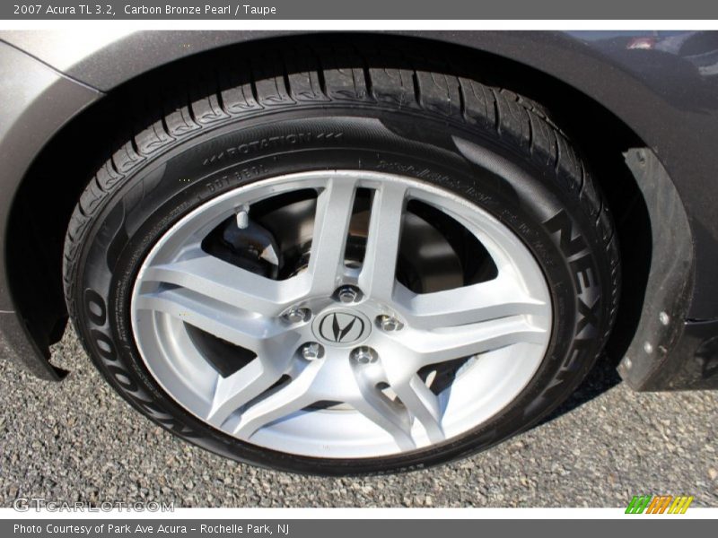 Carbon Bronze Pearl / Taupe 2007 Acura TL 3.2