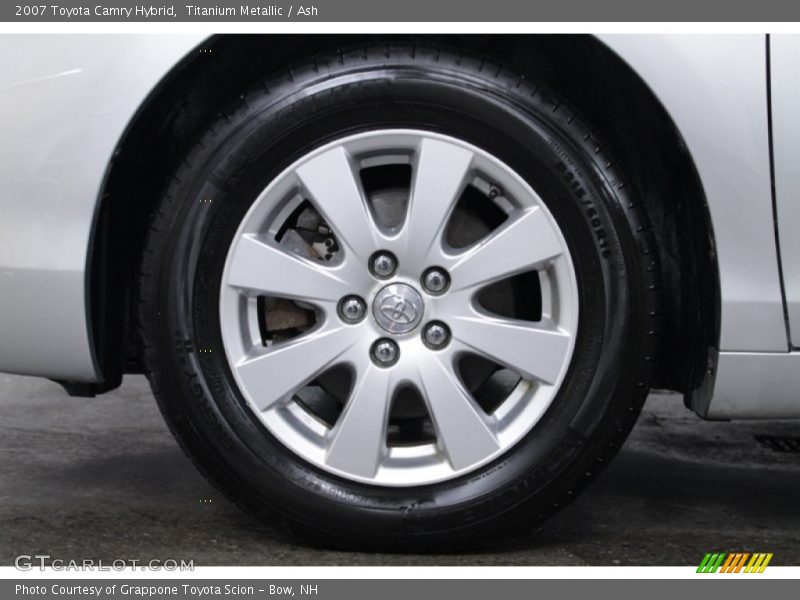 Titanium Metallic / Ash 2007 Toyota Camry Hybrid