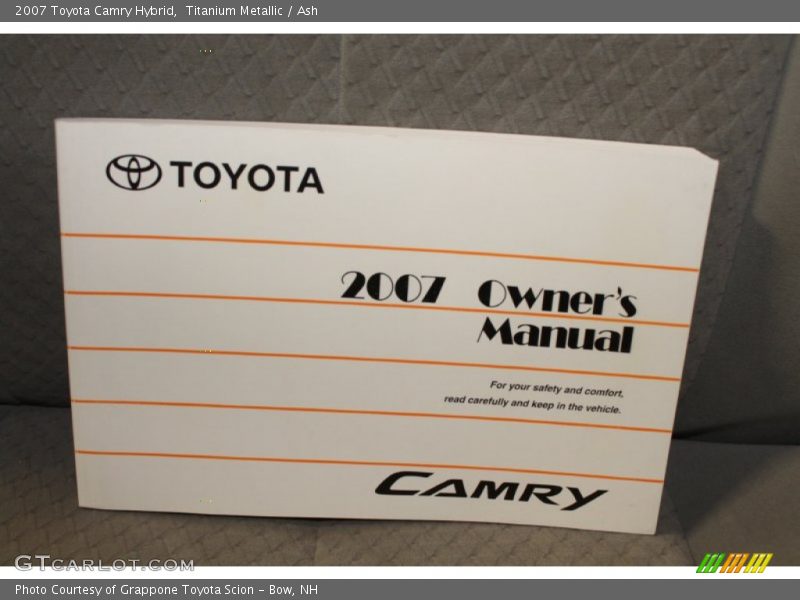 Titanium Metallic / Ash 2007 Toyota Camry Hybrid