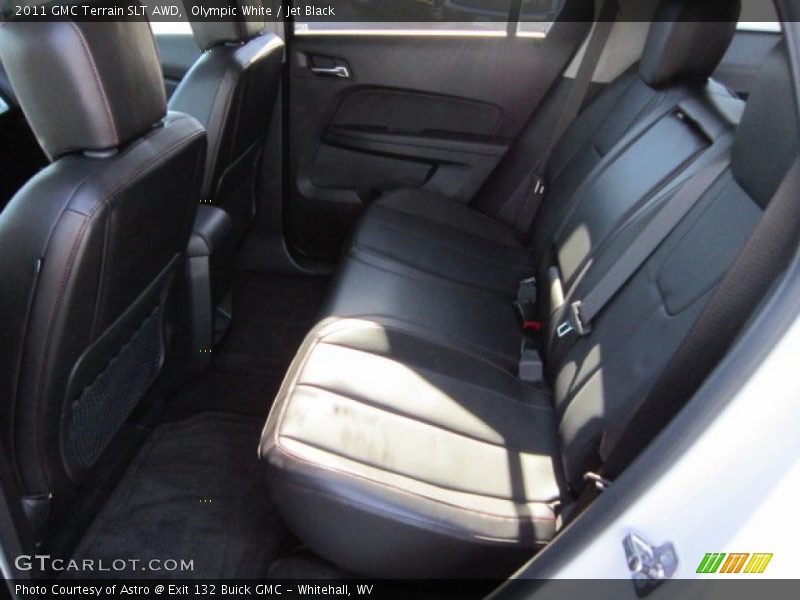 Olympic White / Jet Black 2011 GMC Terrain SLT AWD