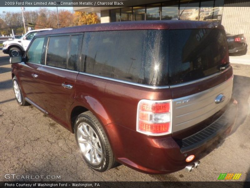 Cinnamon Metallic / Charcoal Black 2009 Ford Flex Limited AWD