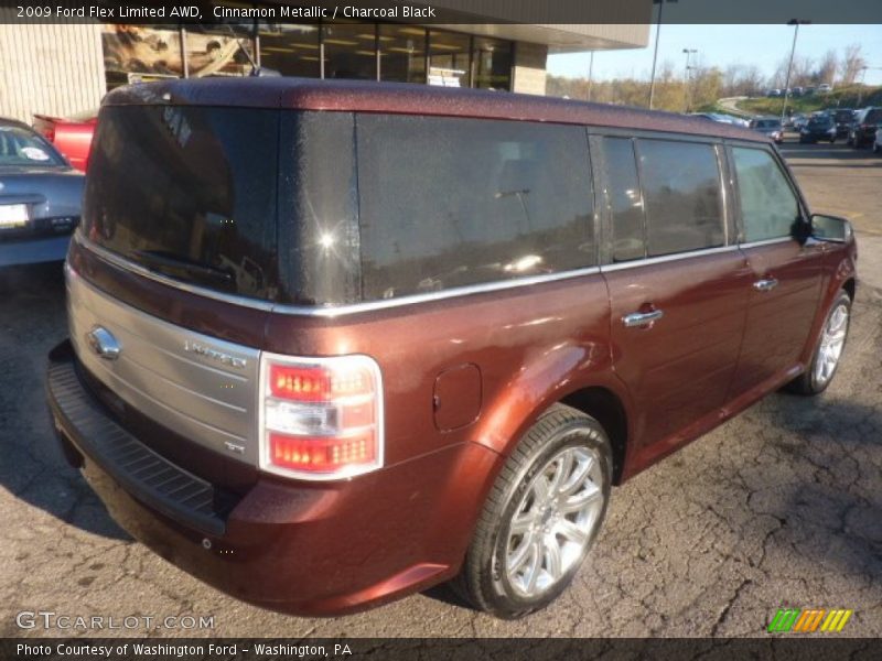 Cinnamon Metallic / Charcoal Black 2009 Ford Flex Limited AWD
