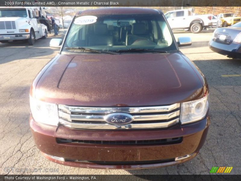 Cinnamon Metallic / Charcoal Black 2009 Ford Flex Limited AWD