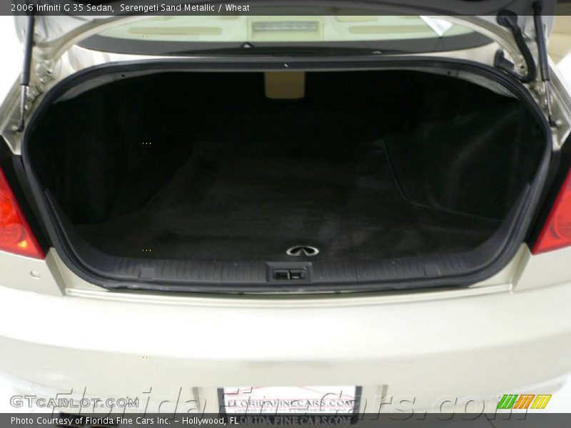 Serengeti Sand Metallic / Wheat 2006 Infiniti G 35 Sedan