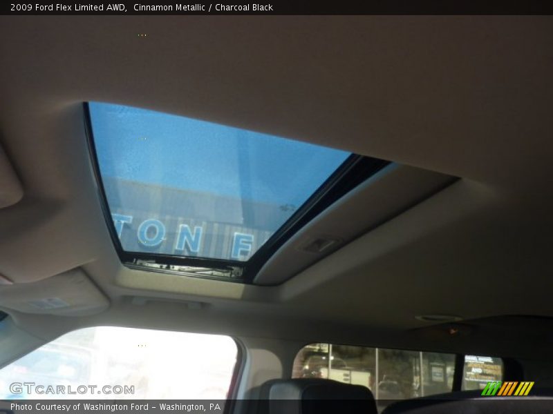 Cinnamon Metallic / Charcoal Black 2009 Ford Flex Limited AWD