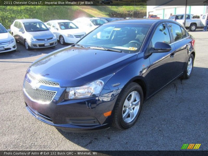 Imperial Blue Metallic / Jet Black 2011 Chevrolet Cruze LT