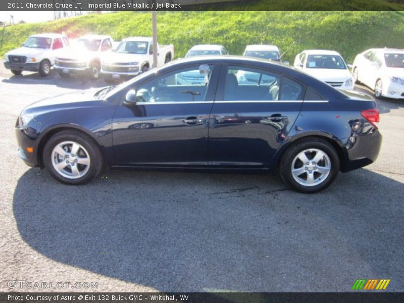 Imperial Blue Metallic / Jet Black 2011 Chevrolet Cruze LT