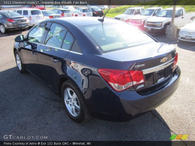 Imperial Blue Metallic / Jet Black 2011 Chevrolet Cruze LT