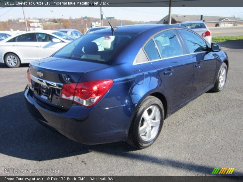 Imperial Blue Metallic / Jet Black 2011 Chevrolet Cruze LT