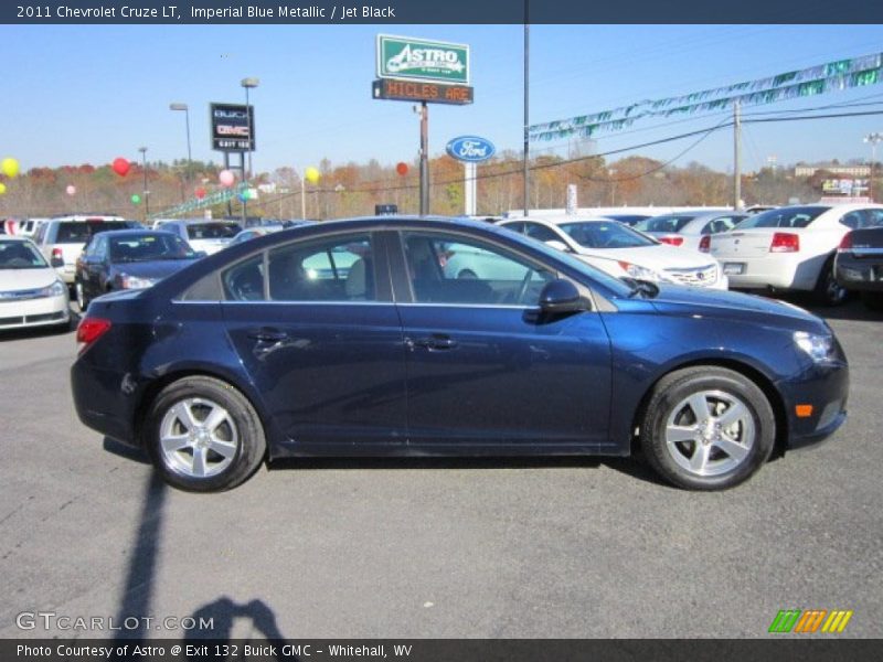 Imperial Blue Metallic / Jet Black 2011 Chevrolet Cruze LT