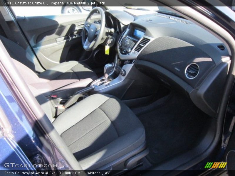Imperial Blue Metallic / Jet Black 2011 Chevrolet Cruze LT