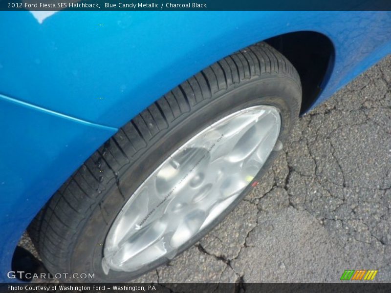 Blue Candy Metallic / Charcoal Black 2012 Ford Fiesta SES Hatchback