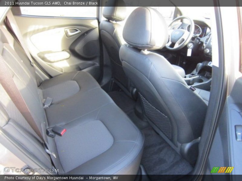 Chai Bronze / Black 2011 Hyundai Tucson GLS AWD