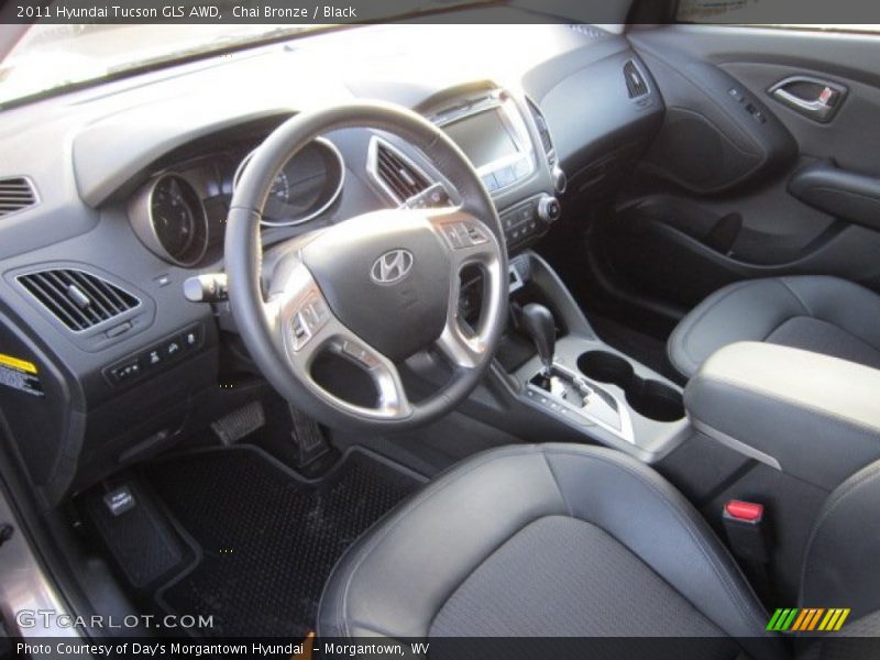 Black Interior - 2011 Tucson GLS AWD 