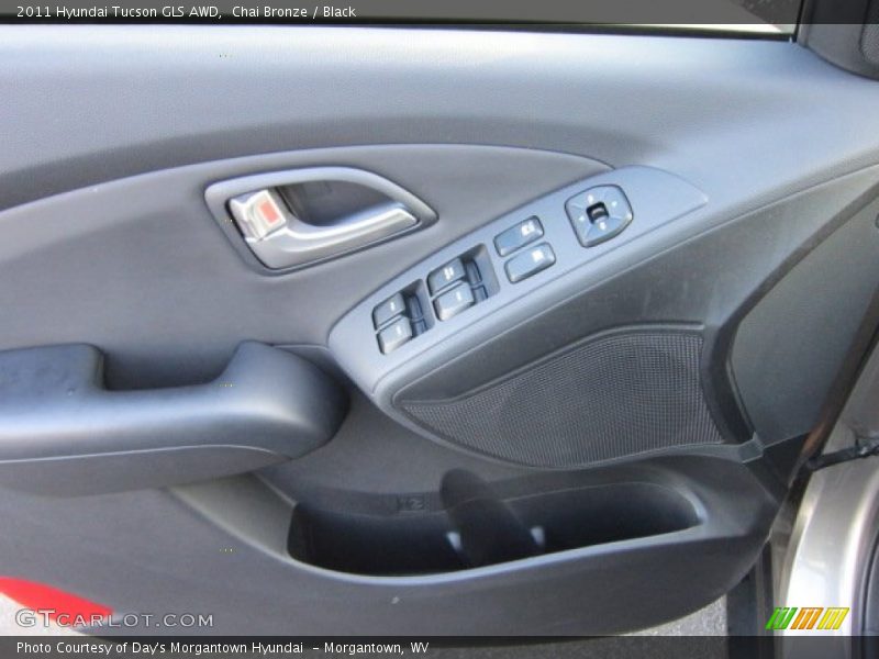 Chai Bronze / Black 2011 Hyundai Tucson GLS AWD