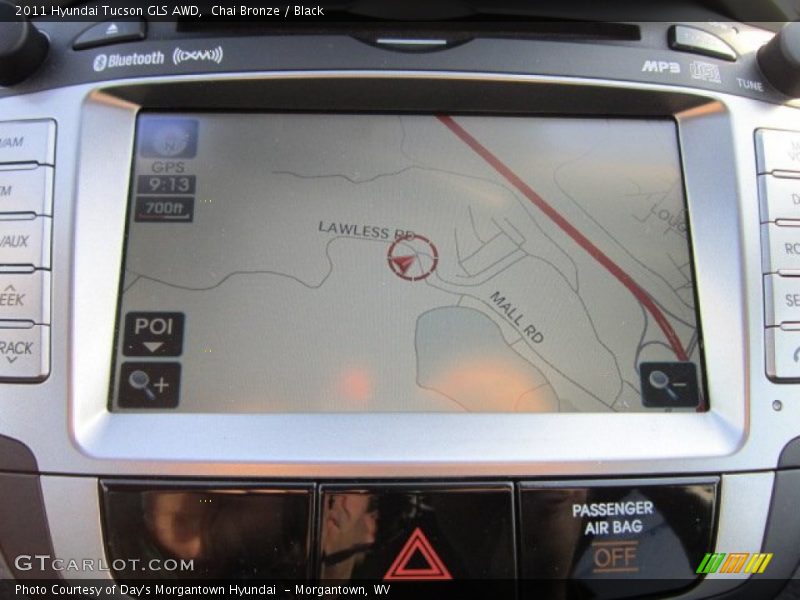 Navigation of 2011 Tucson GLS AWD