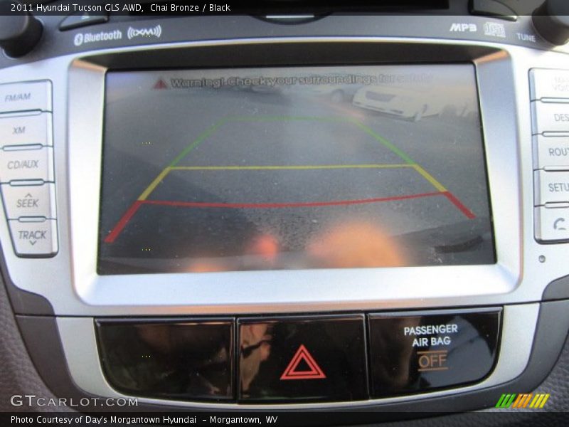 Chai Bronze / Black 2011 Hyundai Tucson GLS AWD