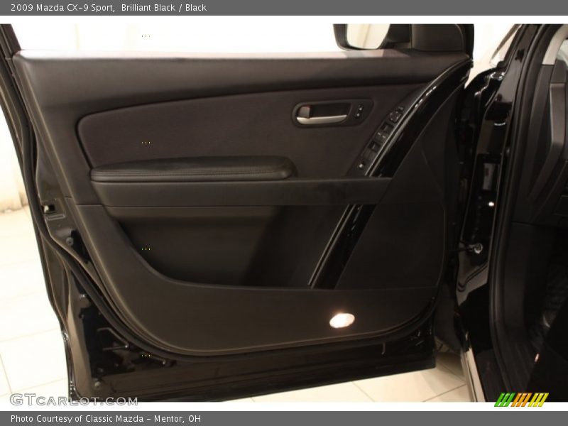 Brilliant Black / Black 2009 Mazda CX-9 Sport