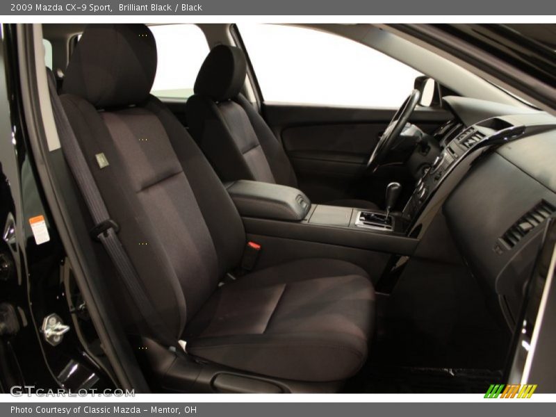 Brilliant Black / Black 2009 Mazda CX-9 Sport