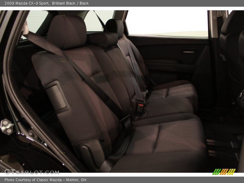 Brilliant Black / Black 2009 Mazda CX-9 Sport
