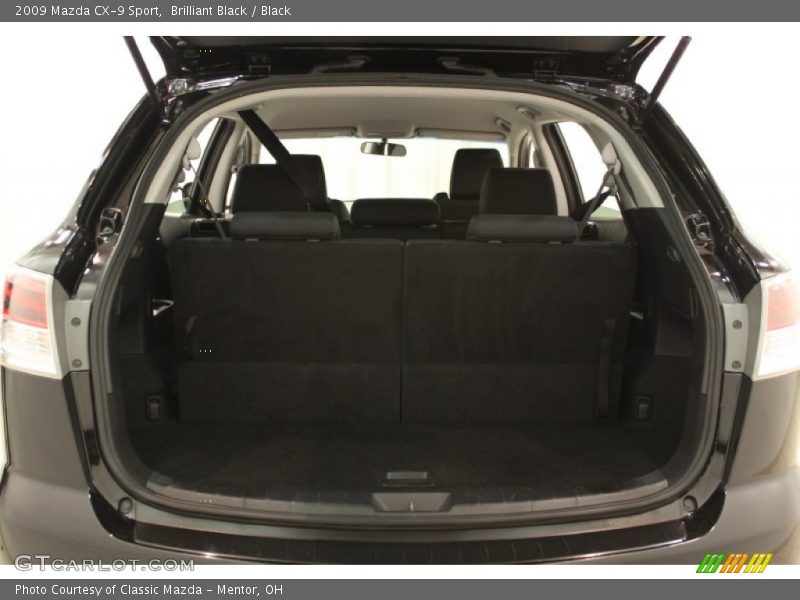Brilliant Black / Black 2009 Mazda CX-9 Sport