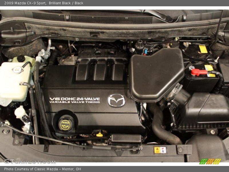 Brilliant Black / Black 2009 Mazda CX-9 Sport