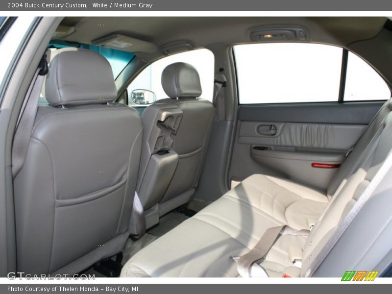 White / Medium Gray 2004 Buick Century Custom