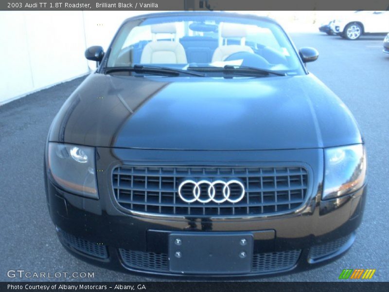 Brilliant Black / Vanilla 2003 Audi TT 1.8T Roadster