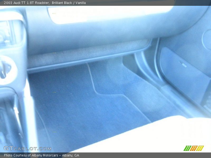 Brilliant Black / Vanilla 2003 Audi TT 1.8T Roadster