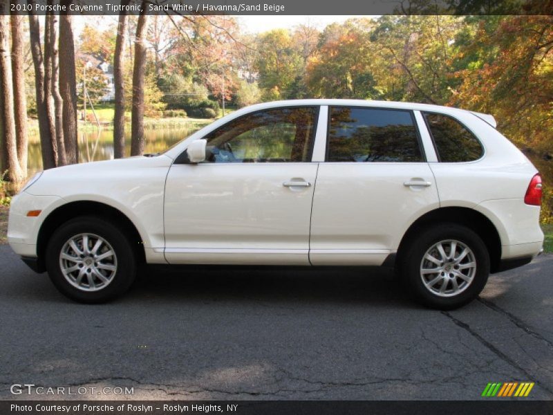 Sand White / Havanna/Sand Beige 2010 Porsche Cayenne Tiptronic