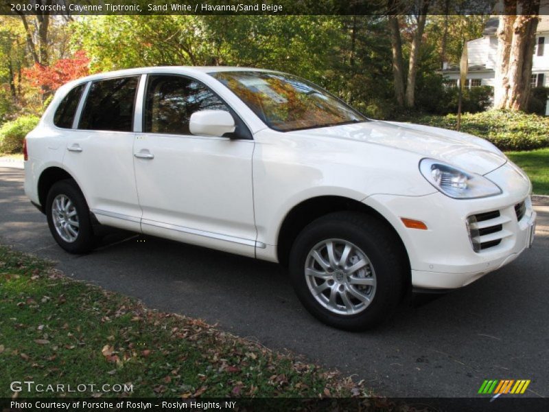 Sand White / Havanna/Sand Beige 2010 Porsche Cayenne Tiptronic