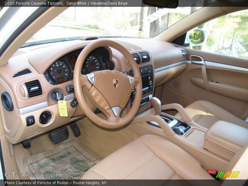 Sand White / Havanna/Sand Beige 2010 Porsche Cayenne Tiptronic