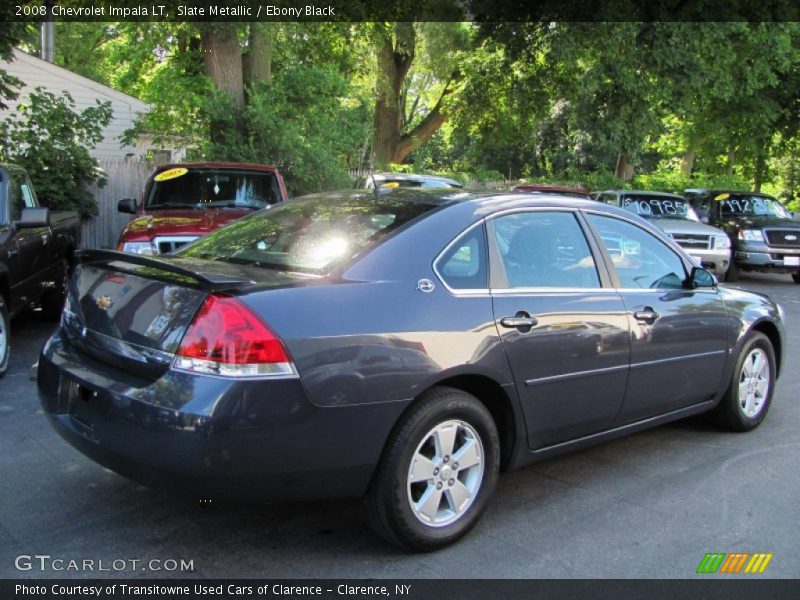 Slate Metallic / Ebony Black 2008 Chevrolet Impala LT