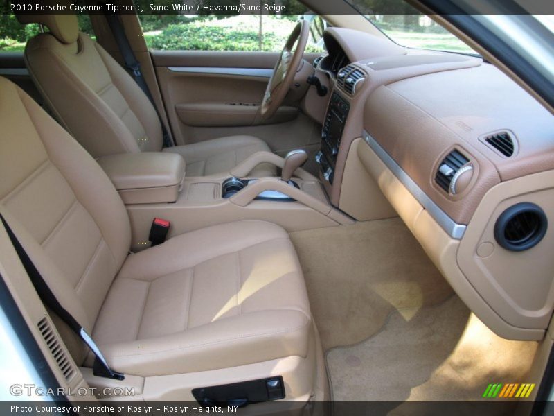 Sand White / Havanna/Sand Beige 2010 Porsche Cayenne Tiptronic