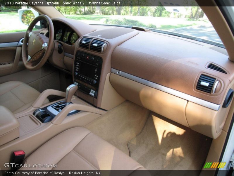 Sand White / Havanna/Sand Beige 2010 Porsche Cayenne Tiptronic