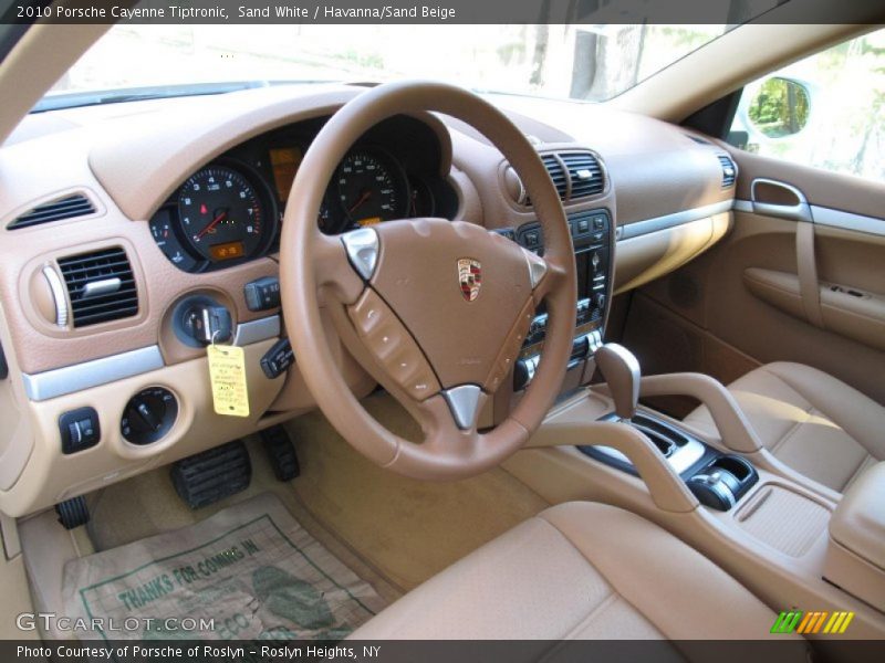 Sand White / Havanna/Sand Beige 2010 Porsche Cayenne Tiptronic