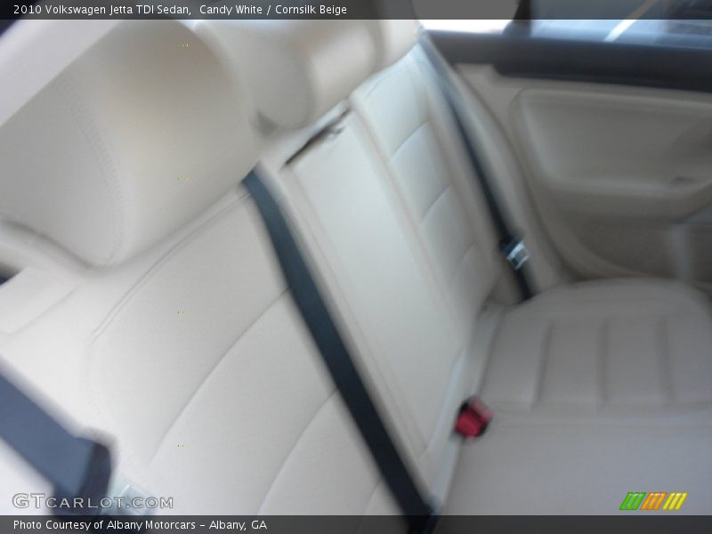 Candy White / Cornsilk Beige 2010 Volkswagen Jetta TDI Sedan