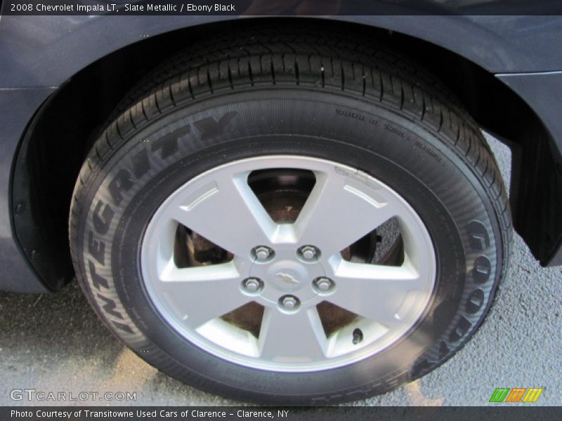 Slate Metallic / Ebony Black 2008 Chevrolet Impala LT