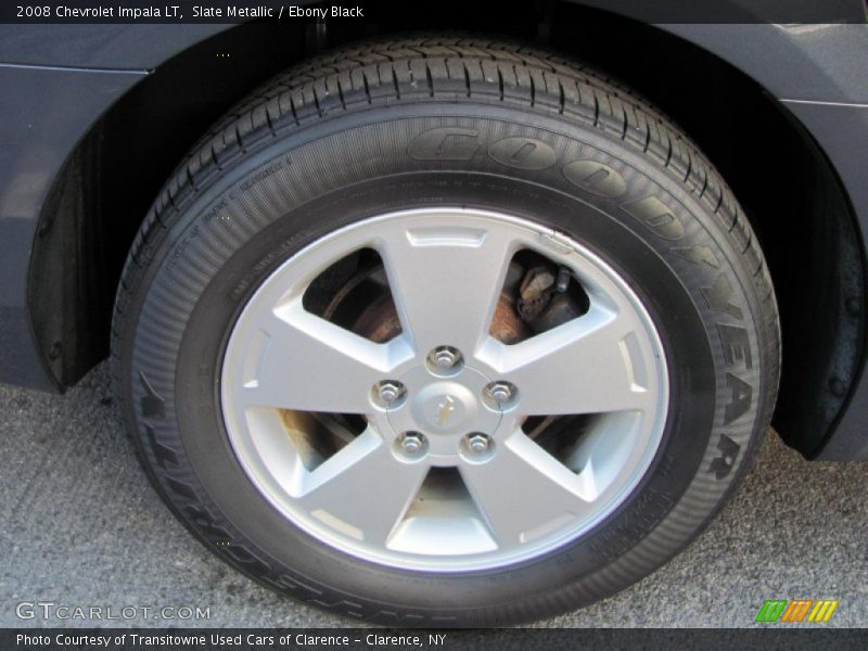Slate Metallic / Ebony Black 2008 Chevrolet Impala LT